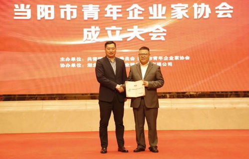 弘揚五四精神 激揚發展活力——當陽市青年企業家協會正式成立