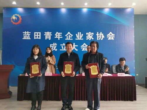 藍田青年企業家協會正式成立，助力區域經濟發展新篇章
