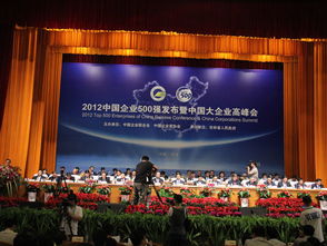 企業家協會大會主席臺全景紀實